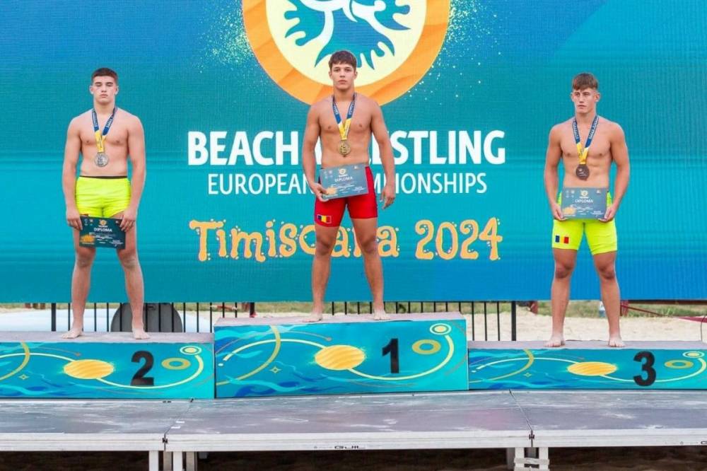 Aranyérmet szerzett a strandbirkózó Európa-bajnokságon az udvarhelyi sportoló