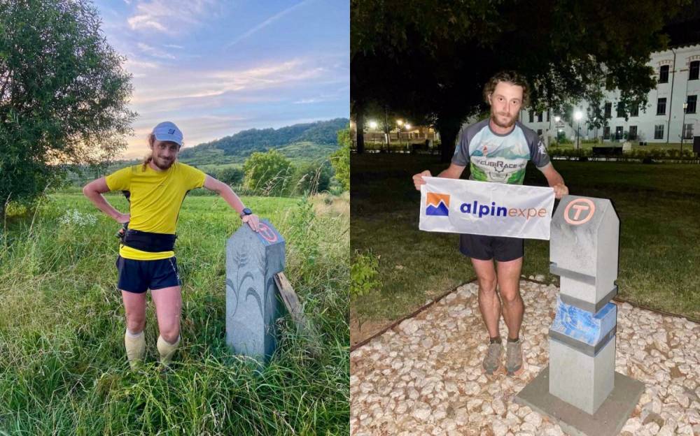 Rekordidő alatt, kánikulában futotta le az 1400 kilométeres Via Transilvanicát egy Fehér megyei fiatal
