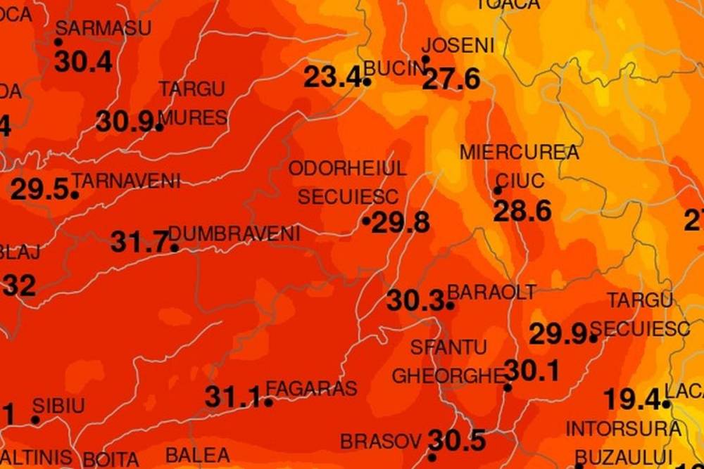 Szeptember végi zuhanás a 30 fokról