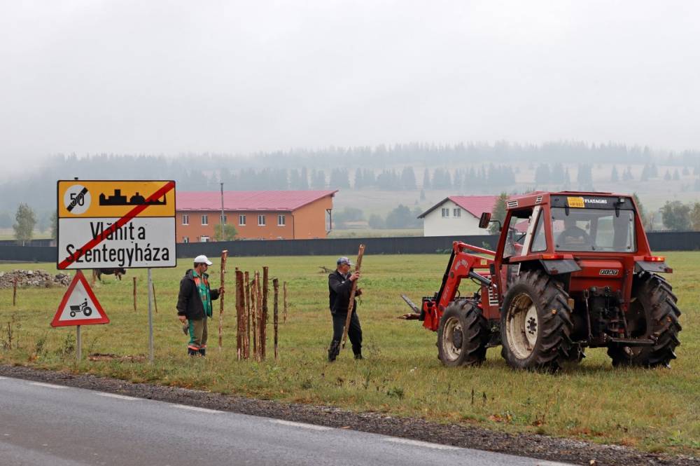 Bevált a módszer – villanypásztorral csökkentik a balesetveszélyt Szentegyházánál