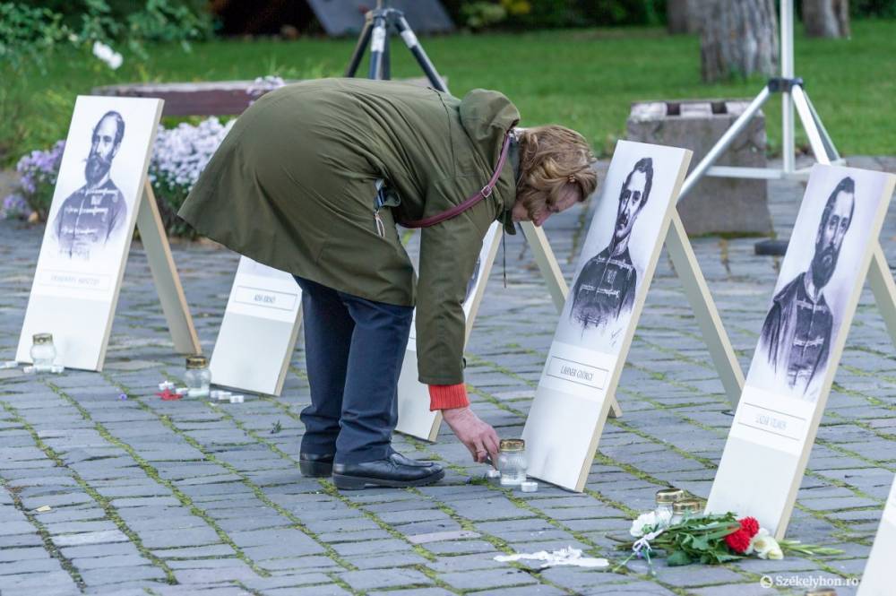 Székelyföld-szerte megemlékeznek az aradi tizenhármakról