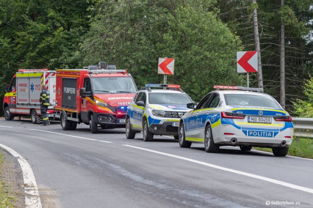 Baleset Borszék közelében: hárman sérültek meg