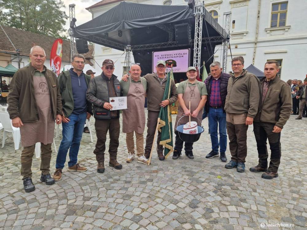 Sikerült a címvédés a vadásznapok főzőversenyén