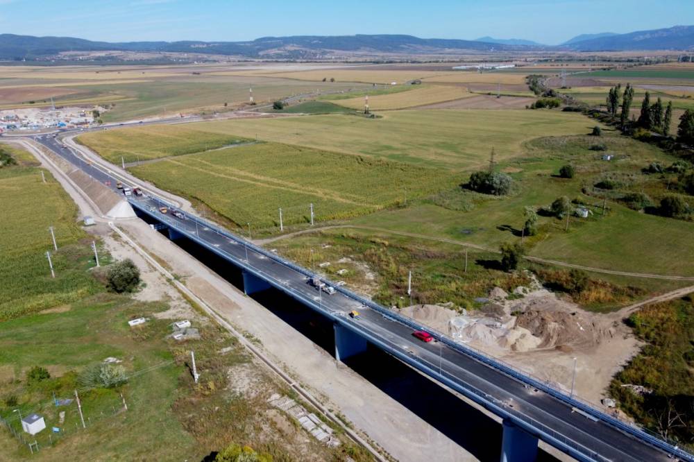 Szerdán megnyitják a forgalom előtt a sepsiszentgyörgyi elkerülőutat