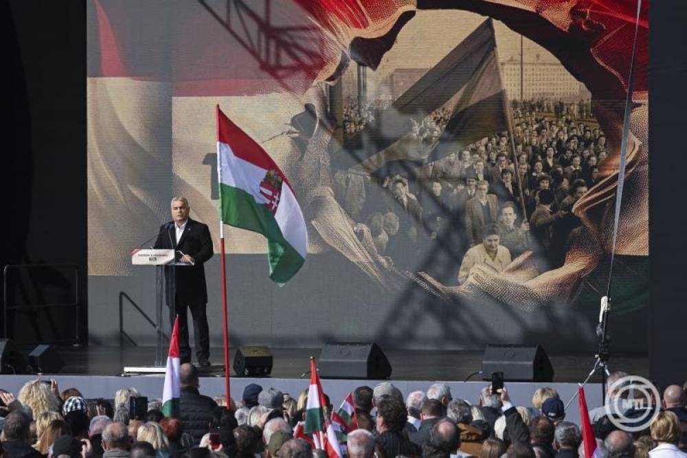 Orbán Viktor: 1956 tanulsága az, hogy csak Magyarországért és a magyar szabadságért szabad harcolnunk