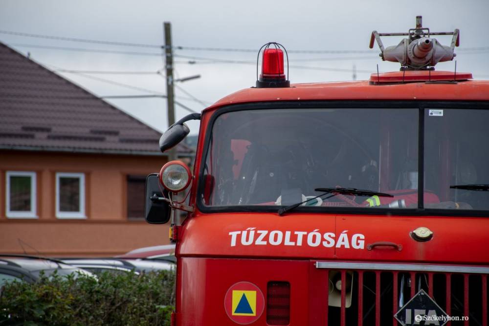 Égési sérülésekkel szállítottak kórházba egy férfit