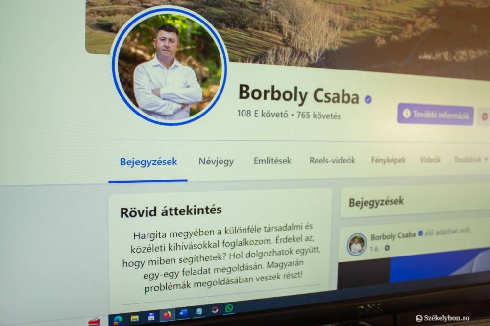 Borboly Csabának márpedig van egy érdeme