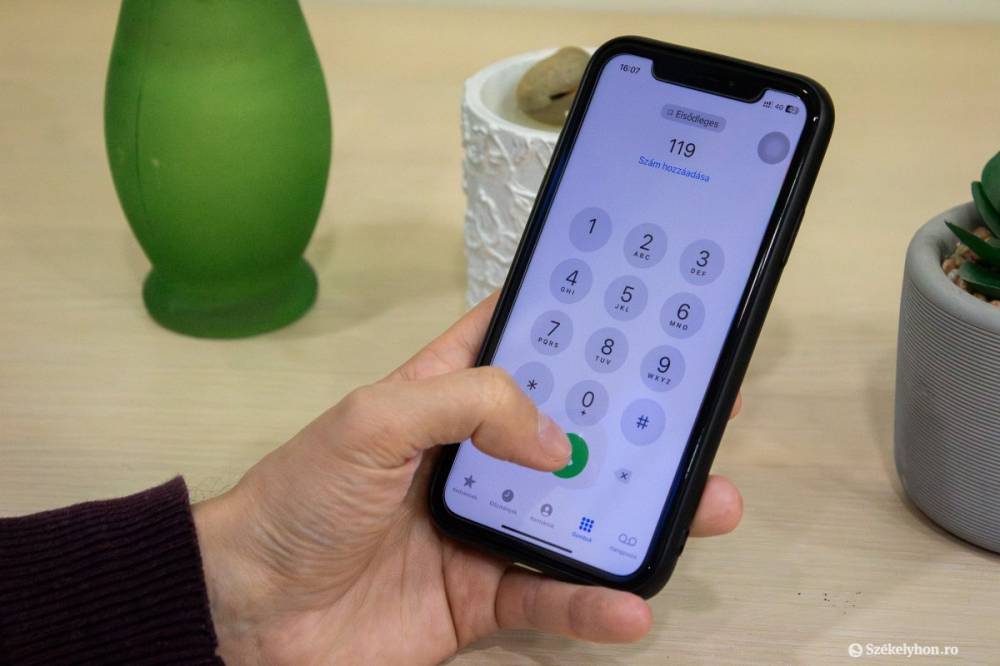 Súlyos bírságra számíthat az, aki indokolatlanul hívja a 112-t