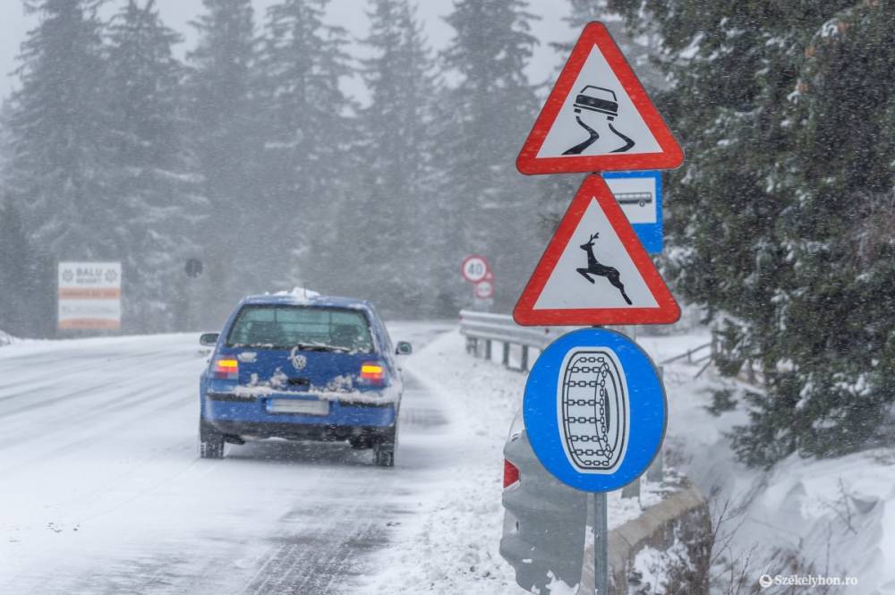 Az óvatosságon és a felkészültségen múlik a közlekedésbiztonság télen is