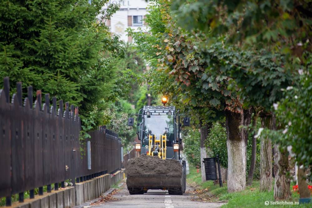 Forgalomkorlátozással kell számolni a székelyudvarhelyi Tamási Áron utcában