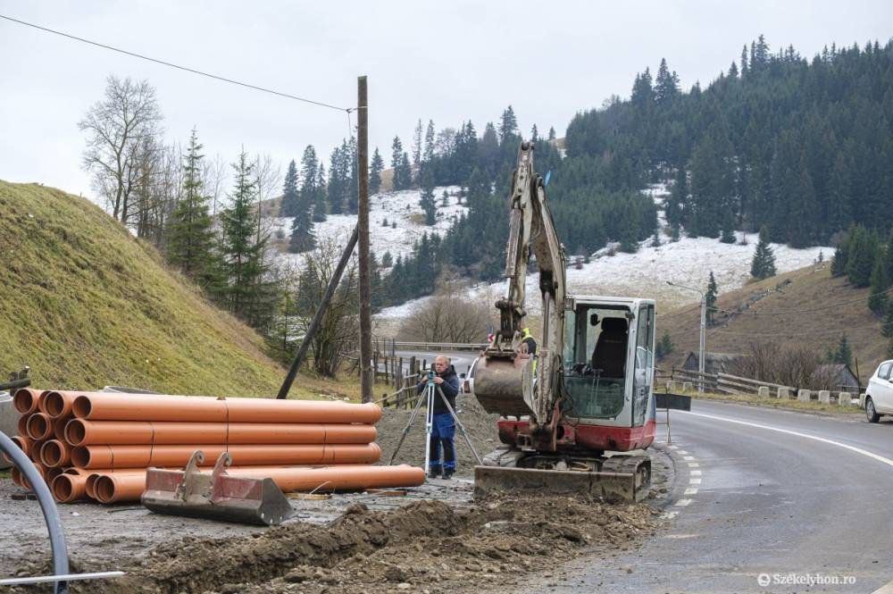 Rekordösszegű infrastrukturális beruházásra készülnek Gyergyóalfaluban