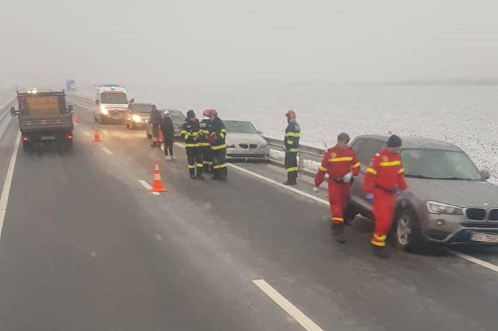 Megtörtént az első baleset a sepsiszentgyörgyi elkerülőúton