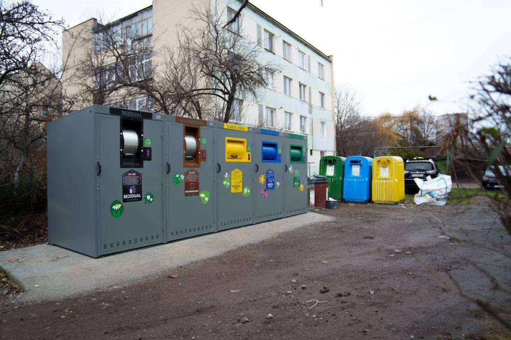 Okoskonténereket helyeznek üzembe Sepsiszentgyörgyön is