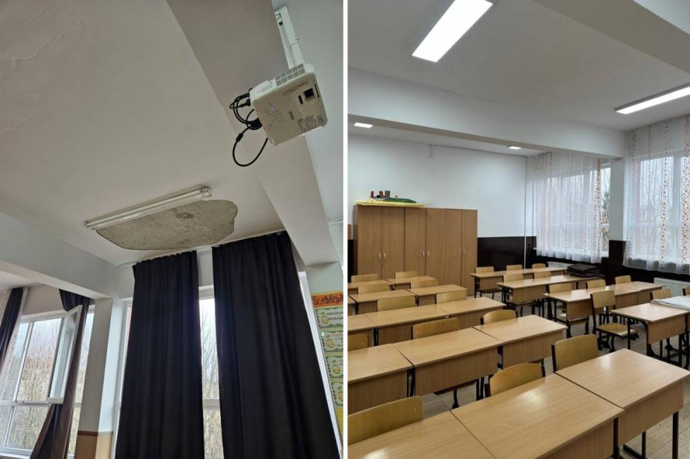 Leverték a vakolatot, felújították az osztálytermet, visszaköltözhettek a diákok