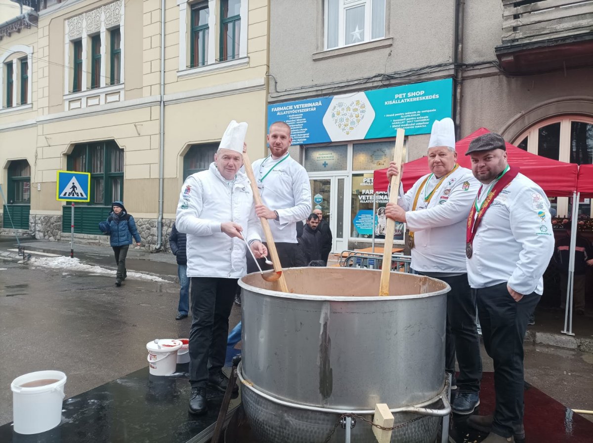 Ahol kétszáz méter kolbász pillanatok alatt elfogyott