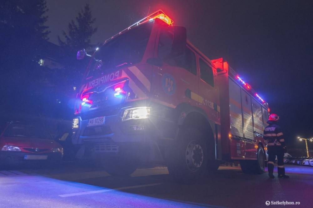 Tűz pusztított egy Maros megyei lakóházban