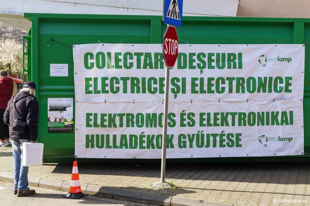 Elektronikai hulladékgyűjtés lesz Marosvásárhelyen
