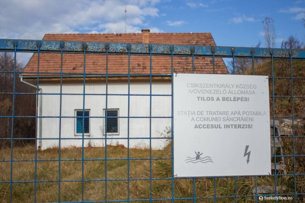 Nem adták át a vízszolgáltatást a Harvíznek Csíkszentkirályon