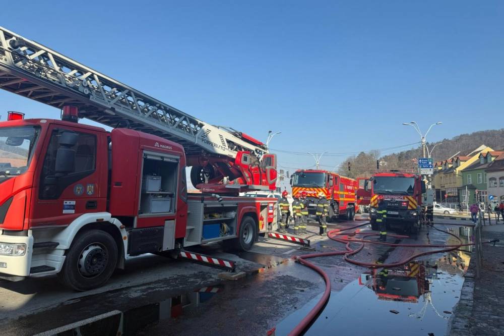 Tűz ütött ki egy panzióban Segesváron