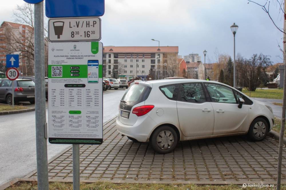 Van igény a fizetős parkolás kiterjesztésére Csíkszeredában