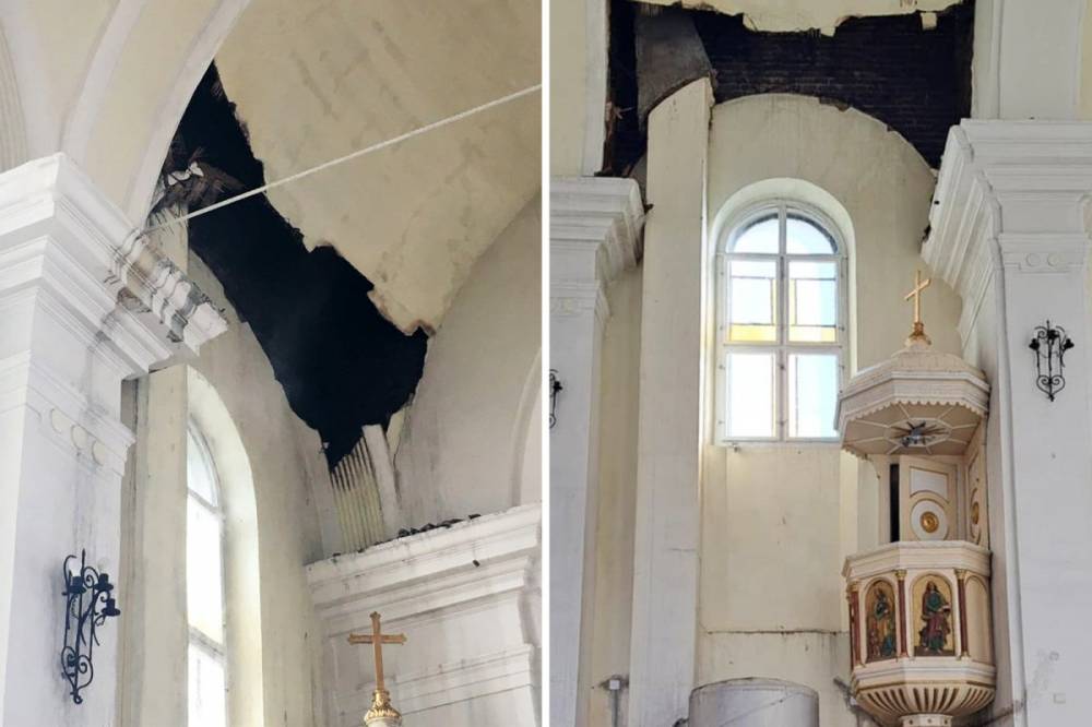 Kéménytűz okozott károkat a miklósvári római katolikus templomban