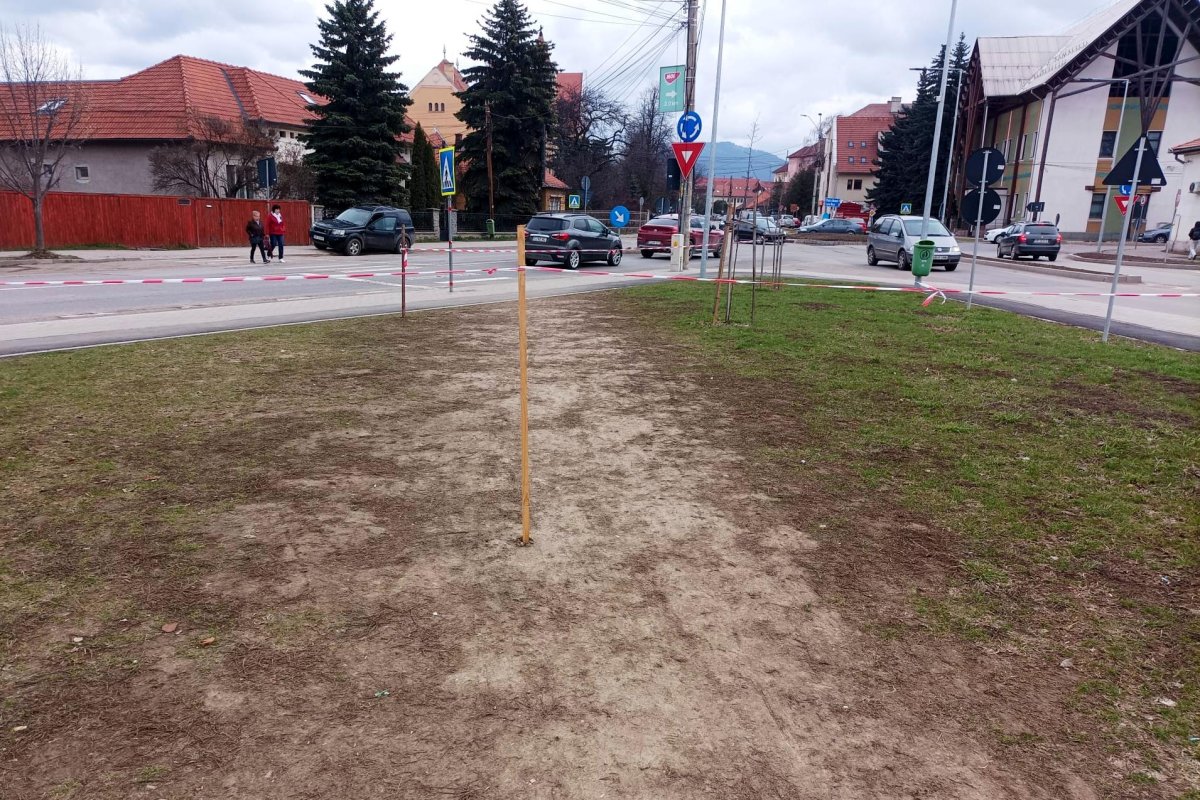 Zöldövezetet alakítottak ki, ám ezt nem becsülték meg a lakók