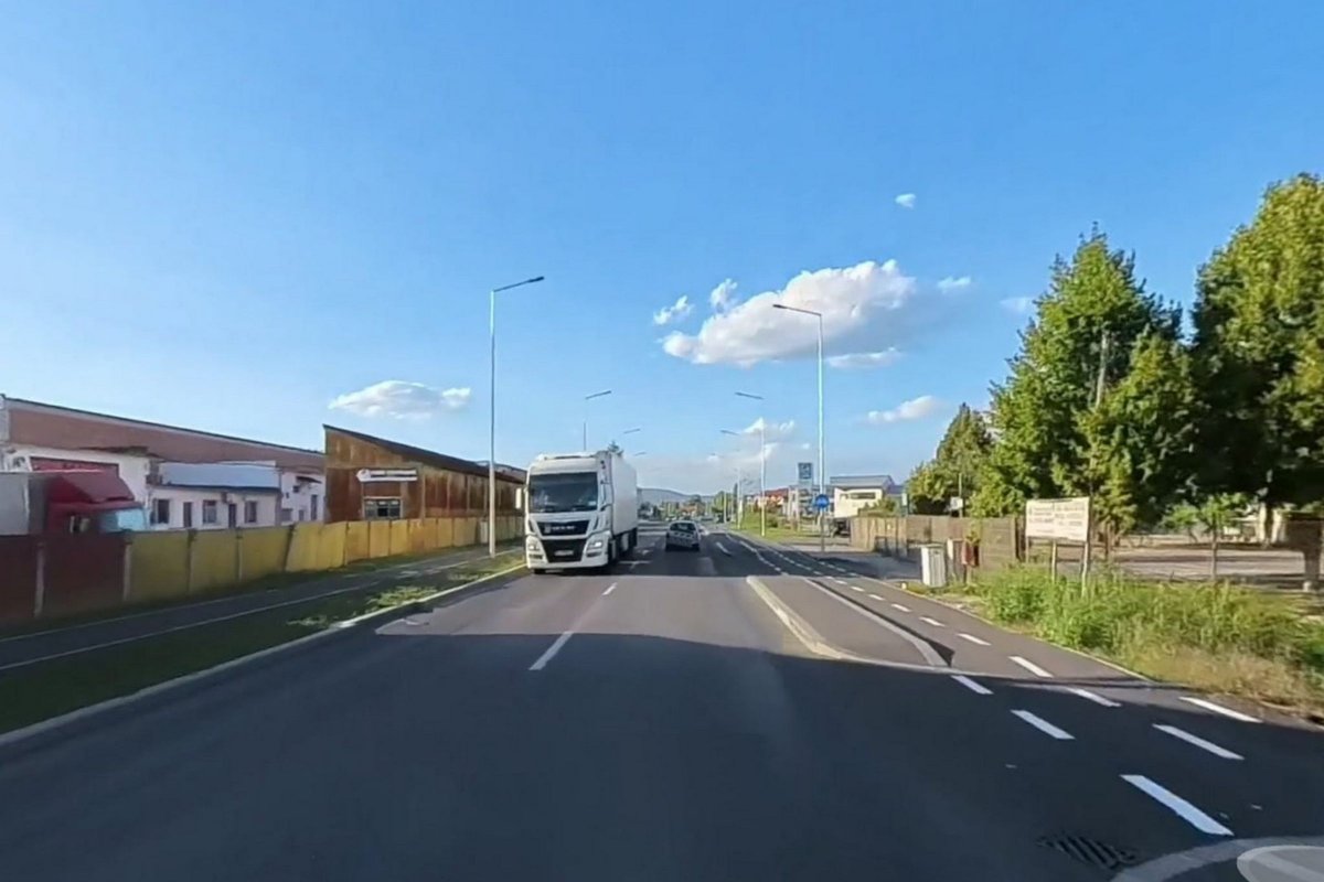 Elterelik a városon áthaladó teherforgalmat Sepsiszentgyörgyről