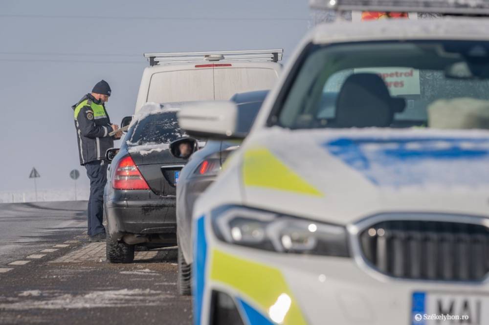 Másfél óra alatt több ezer lejnyi bírságot szabtak ki a rendőrök Maros megyében