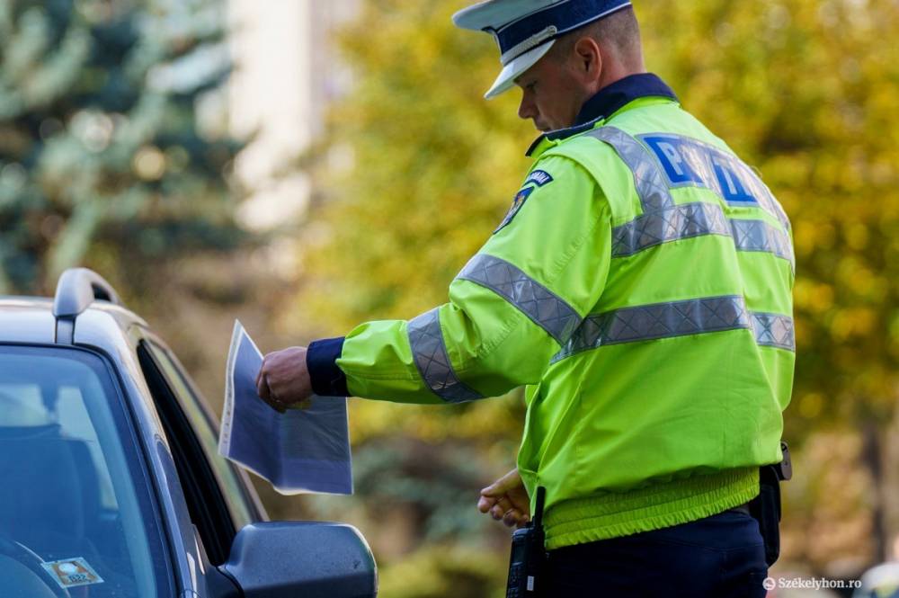 Több száz bírságot szabtak ki a Maros megyei rendőrök a hosszú hétvégén