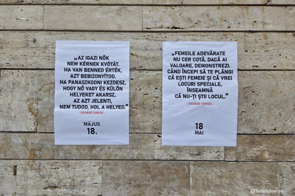 Bors Béla a provokatív plakátokról: ez a realitás