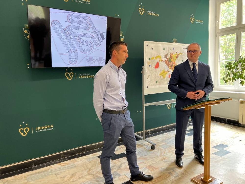 Gokartpálya épül Csíkszereda nyugati ipari övezetében