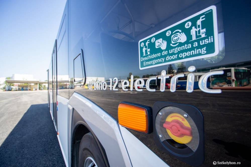 Már idén leszállítják az elektromos buszokat Csíkszeredába