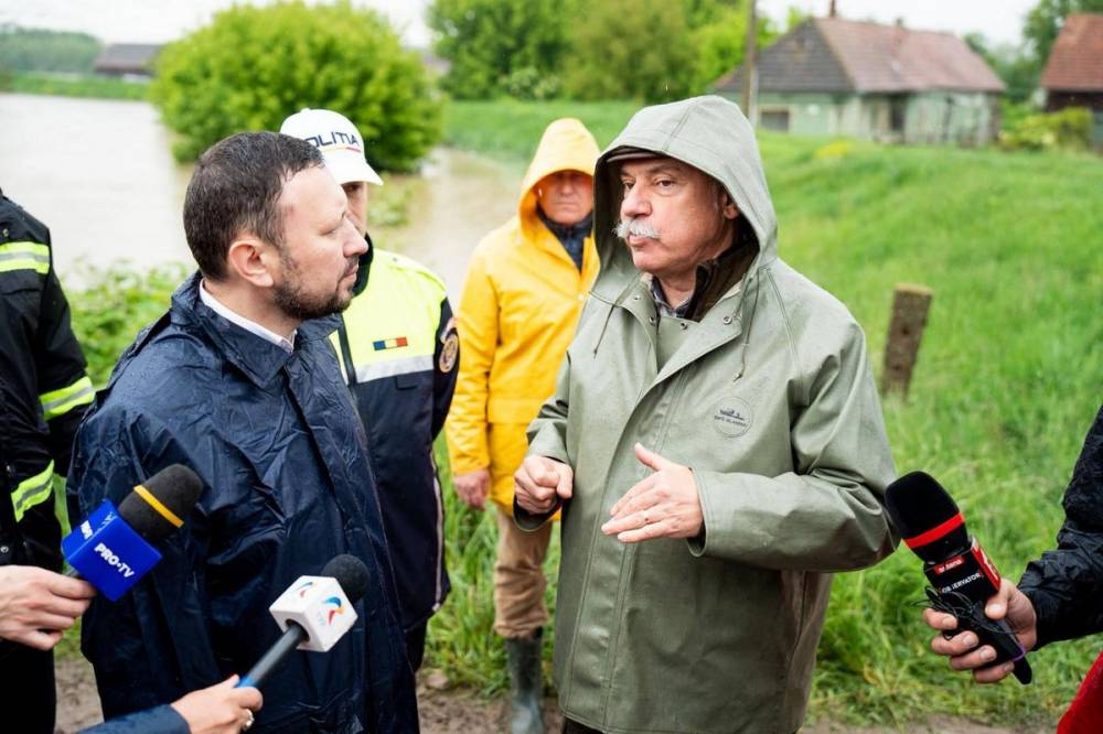 A helyszínen tájékozódott a háromszéki árvízhelyzetről a környezetvédelmi miniszter