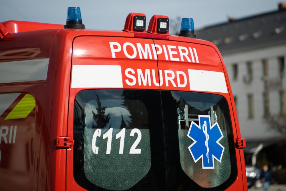 Két személyautó ütközött Székelyudvarhelyen, egy személy megsérült