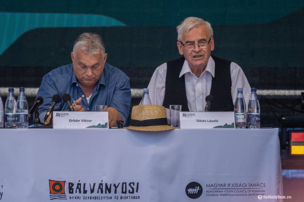 Tőkés László Tusványoson: a román–magyar párbeszéd közös jövőnk tekintetében nélkülözhetetlen