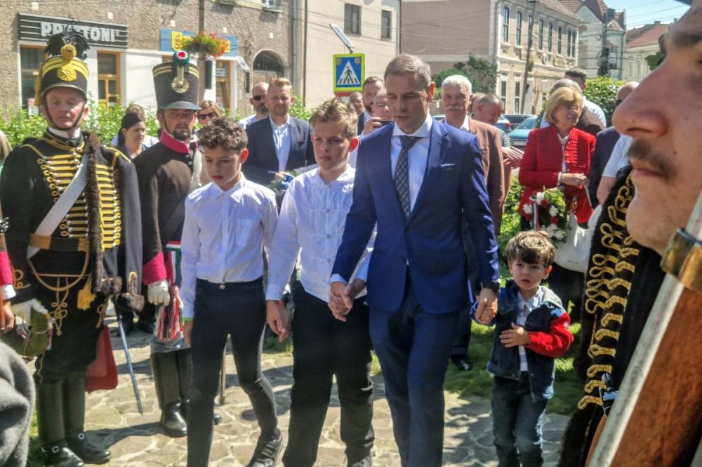 Nyergestető hősére ma is büszkék a rokonai – Háromszékre látogatott Tuzson Bence