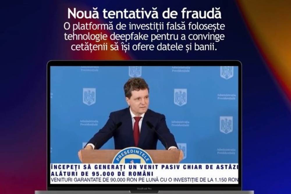 Nicușor Dannal reklámozzák a hamis hirdetéseiket a csalók – deepfake videóval