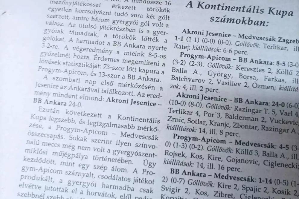 A GYHK először, a gyergyói hokicsapat negyedszer szerepel a Kontinentális Kupában