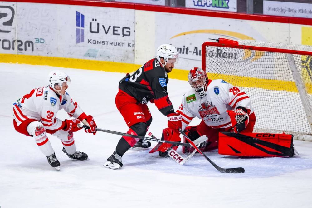 Egy gyergyói lövés sem jutott túl a miskolciak gólvonalán