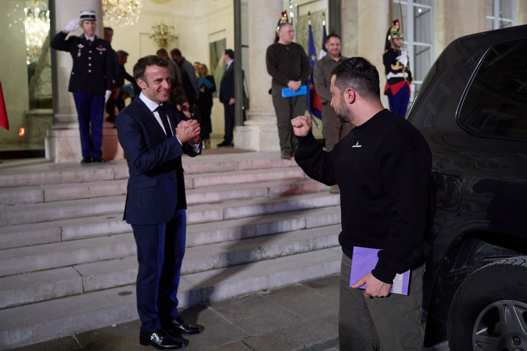 Macron: jó az amerikai béketerv, de még javítani kell rajta