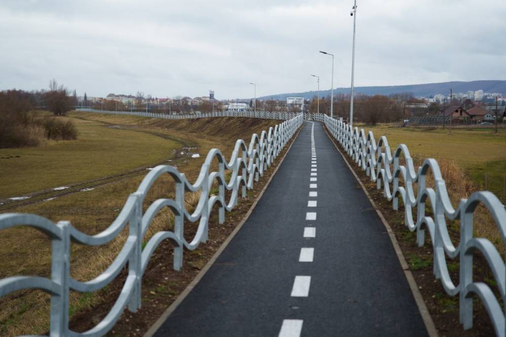 Kamerákkal figyelik a sepsiszentgyörgyi kerékpárutat