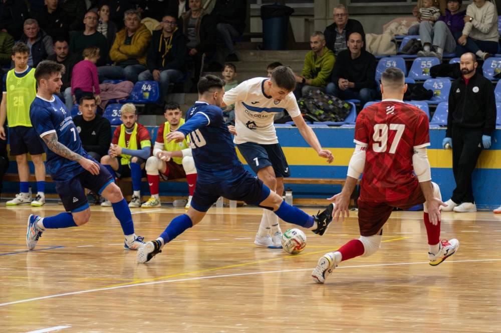 Másfél perc alatt eldöntötte a székely futsalderbit a Marosvásárhelyi VSK
