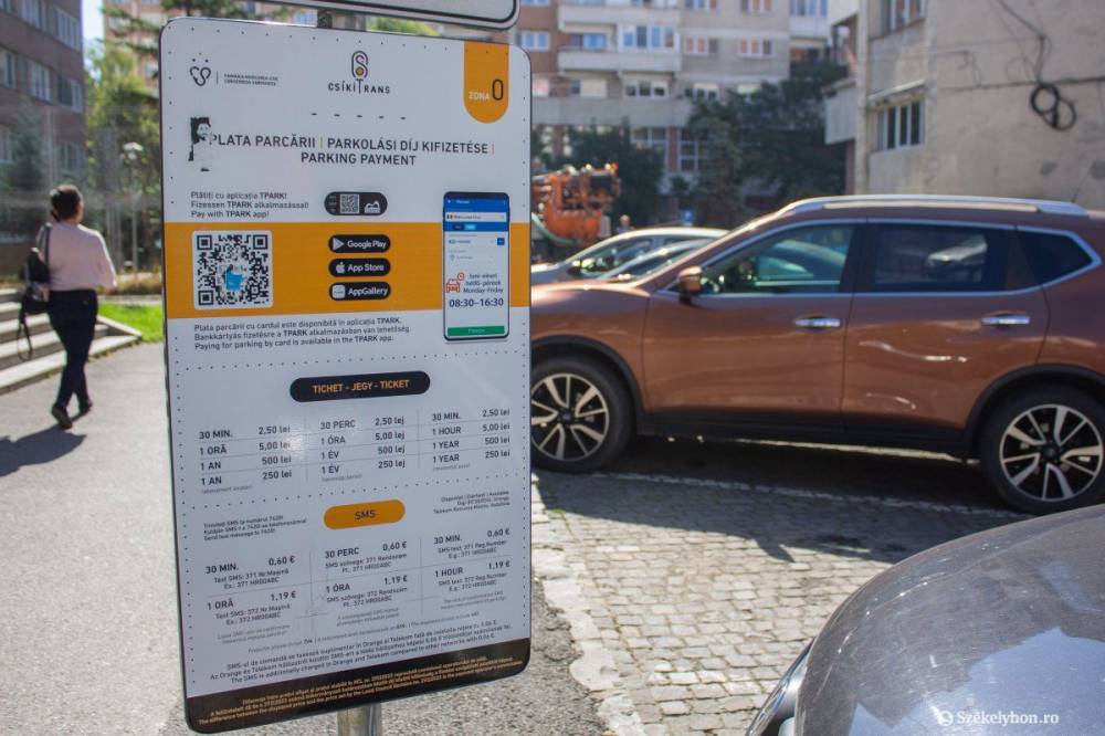 Elhalasztják a fizetős parkolási övezetek bővítését Csíkszeredában   