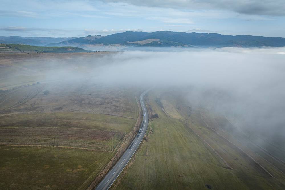 Ködösen indult a hétfő reggel Gyergyószéken