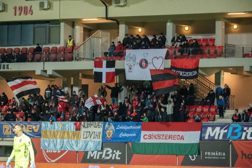Nincs leállás, tovább bírságolja az FK Csíkszeredát a szakszövetség