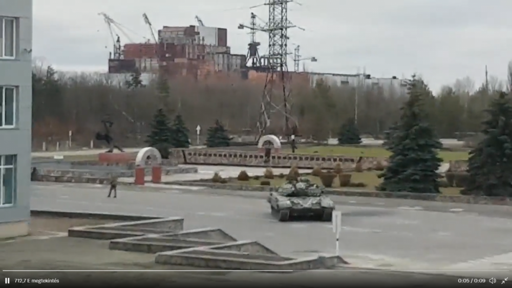 Megszűnt a csernobili atomerőmű külső energiaellátása