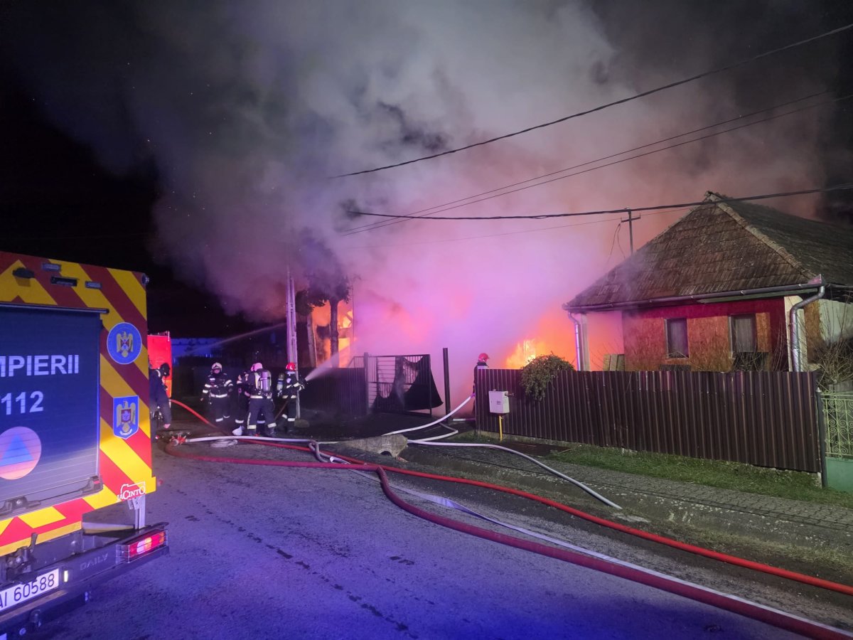 Lakóház gyulladt ki Kisgörgényben