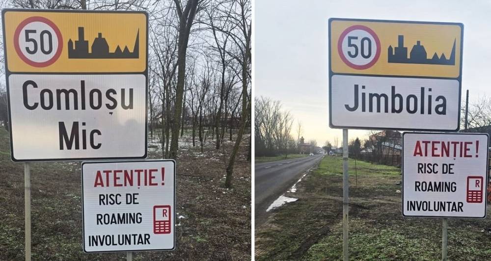 Akaratlan roamingra figyelmeztető táblákat szereltek fel a szerb határ térségében