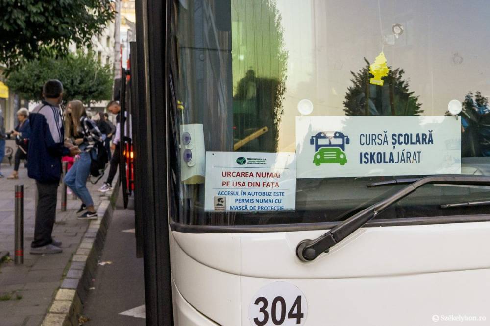 Egyre népszerűbb a marosvásárhelyi iskolabusz-program