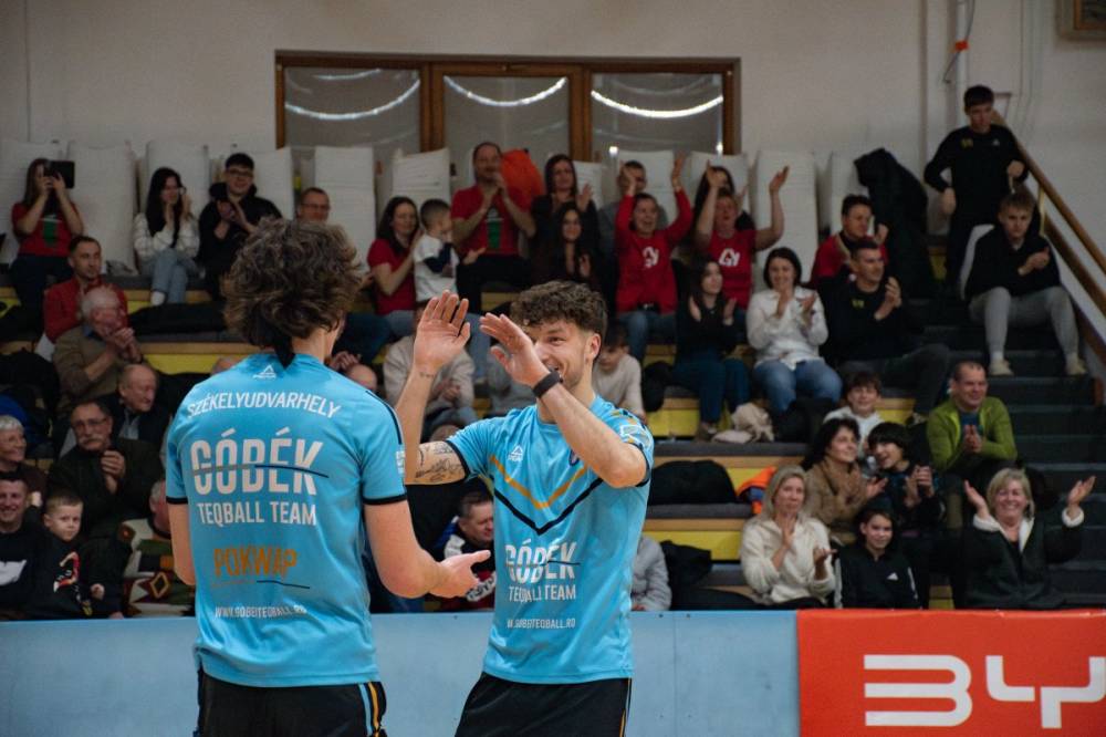 Mindhárom trófeát itthon tartották a Góbék Teqball Team sportolói